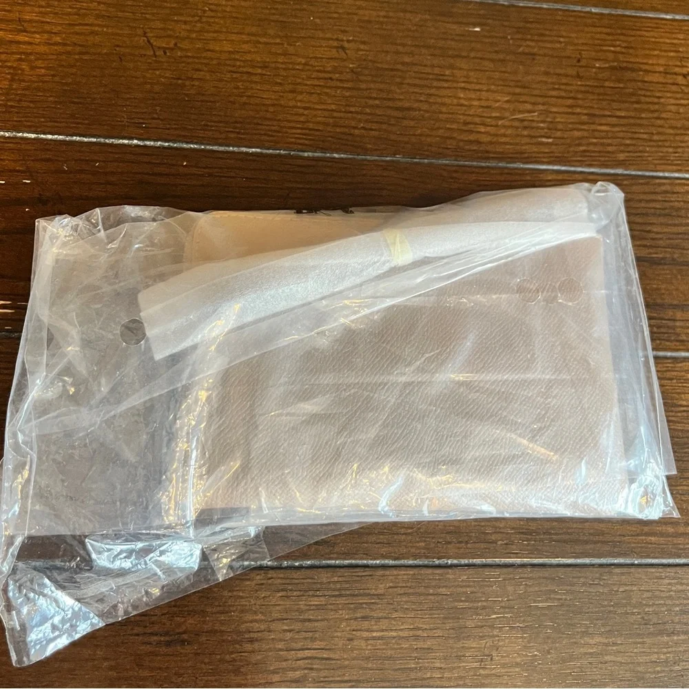 Coach Corner Zip Wristlet in Taupe - Picture 3 of 4